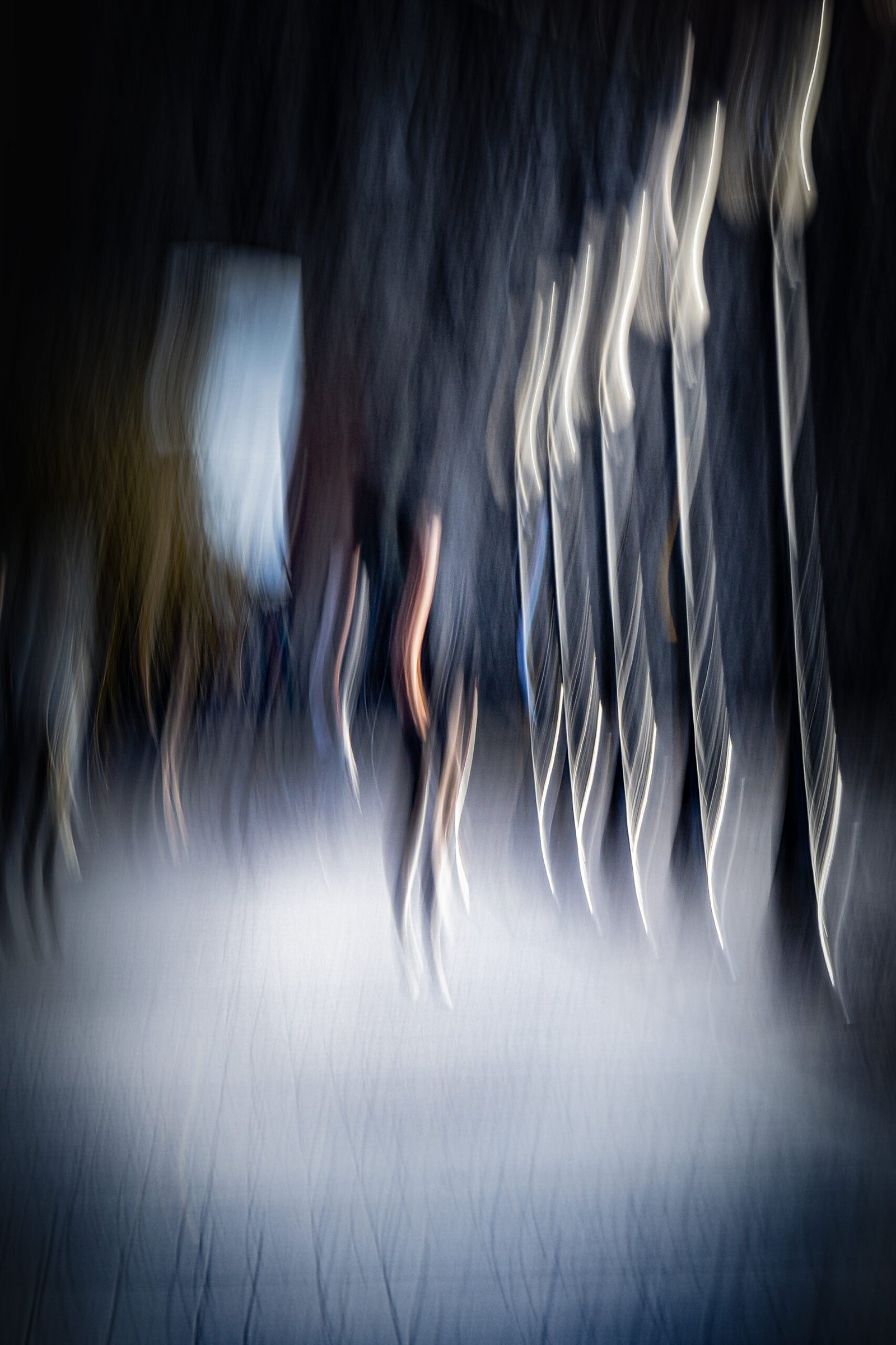 man by lampposts liv