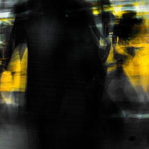 waiting for the train